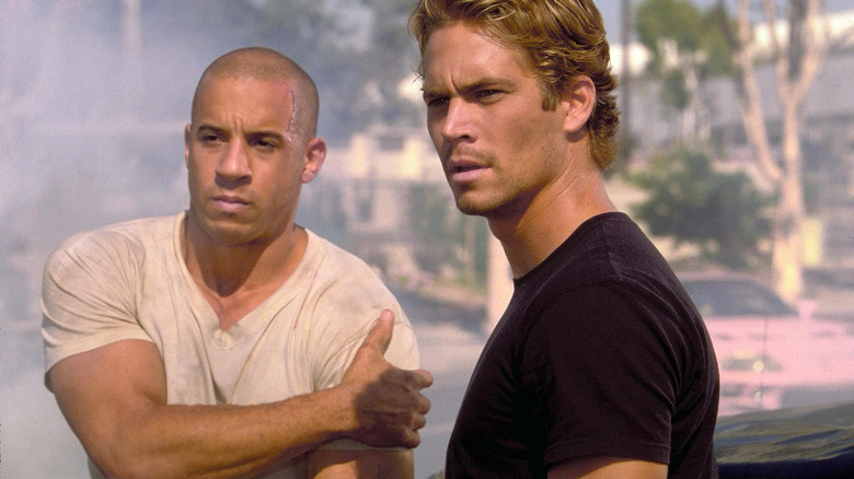 The Fast and the Furious Vin Diesel Paul Walker