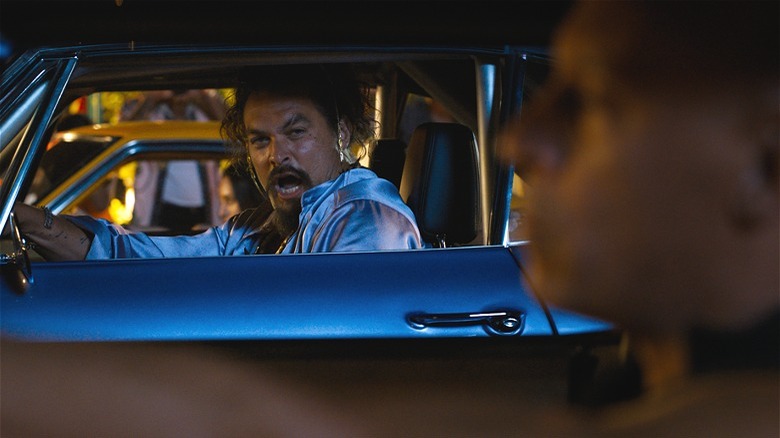 Jason Momoa and Vin Diesel in Fast X 