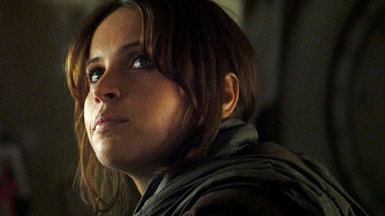 Felicity Jones as Jyn Erso in Rogue One: A Star Wars Story