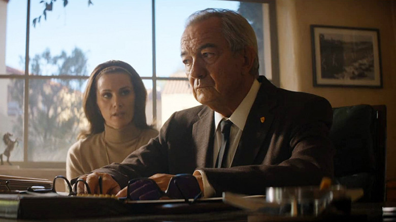 Remo Girone as Enzo Ferrari in Ford v Ferrari