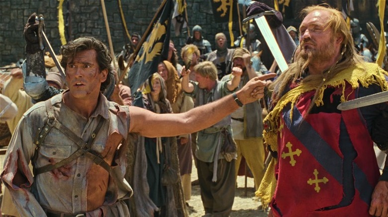 A still from Army of Darkness