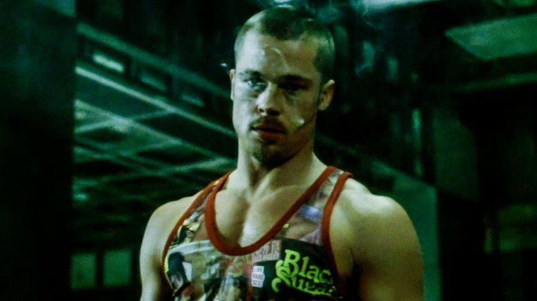 Brad Pitt and Edward Norton in "Fight Club"