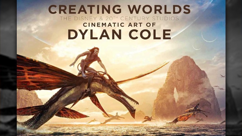 The cover of Creating Worlds: The Disney and 20th Century Studios Cinematic Art of Dylan Cole