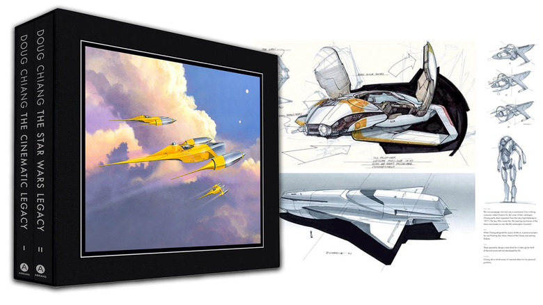 Doug Chiang book set and interior art page