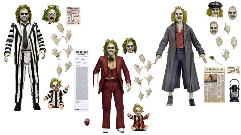 NECA Beetlejuice figures