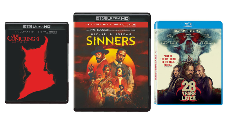The Conjuring: Last Rites, Sinners, and 28 Years Later movie covers