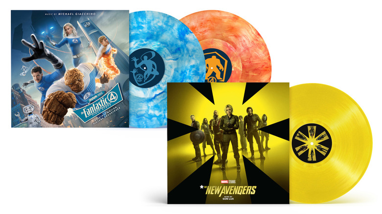 The Fantastic Four: First Steps and Thunderbolts vinyl soundtracks