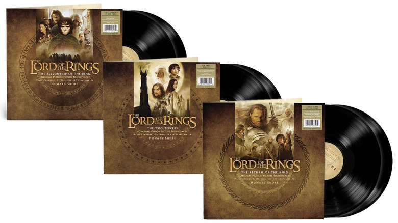 The Lord of the Rings vinyl soundtracks