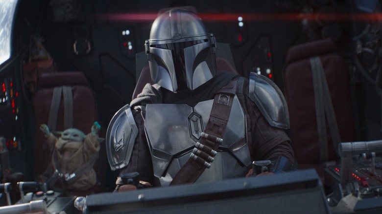 Grogu is happy that he has snacks in "The Mandalorian"