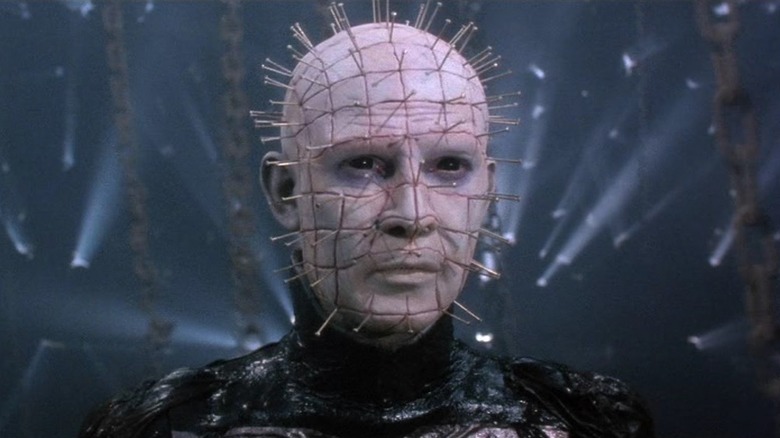 Hellbound: Hellraiser II Pinhead looking scary