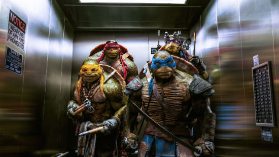 Teenage Mutant Ninja Turtles elevator