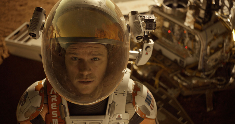 Matt Damon in THE MARTIAN