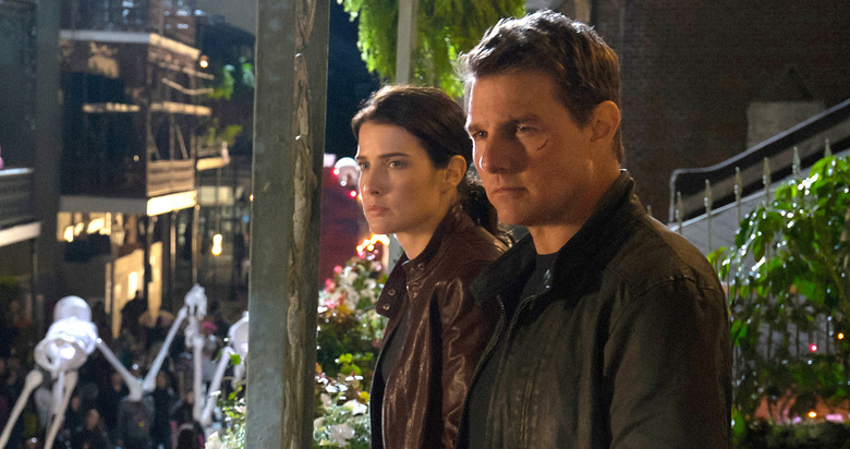 Jack Reacher Never Go Back - Tom Cruise and Cobie Smulders