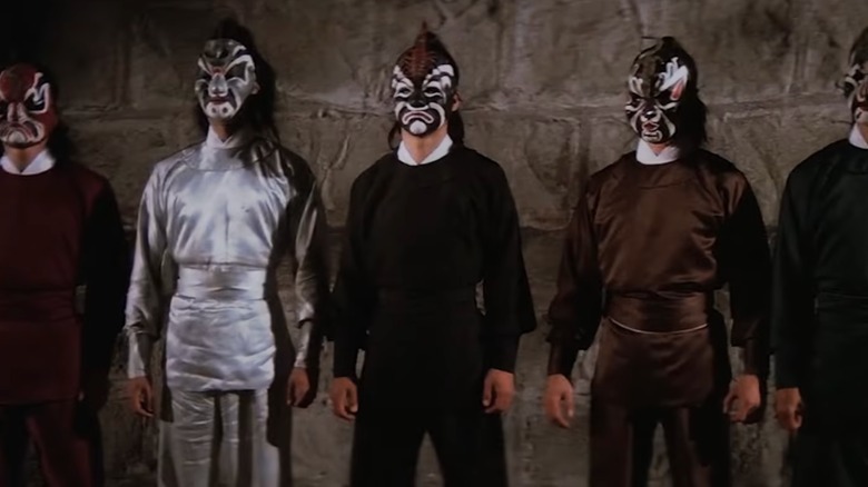The cast of "Five Deadly Venoms"