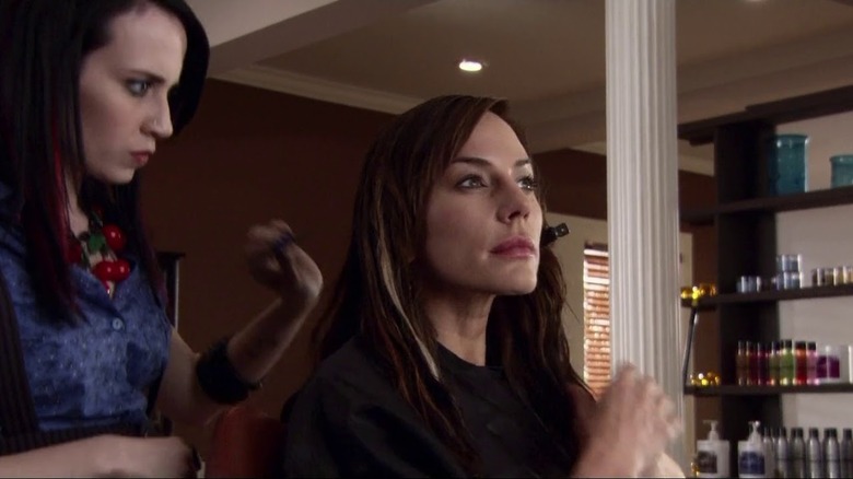 The hair salon scene from Final Destination 4
