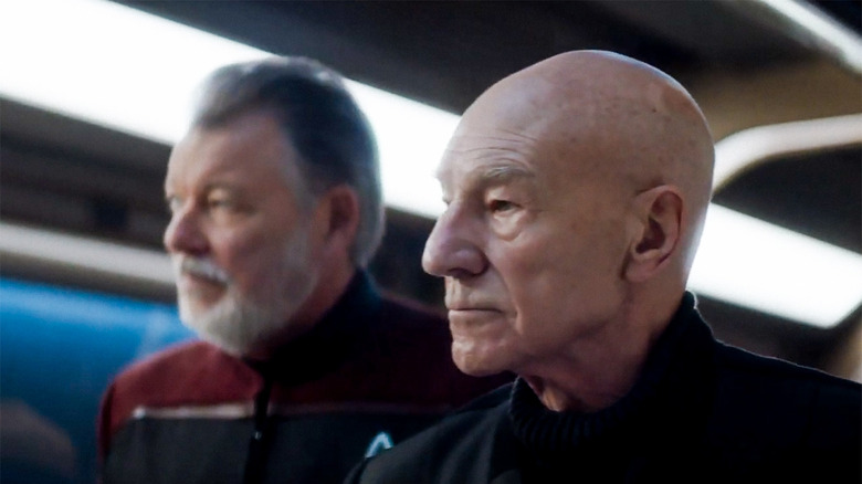 Patrick Stewart as Admiral Jean-Luc Picard in Star Trek: Picard