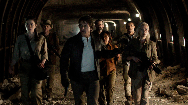 Ethan Hunt and his team, with William Dono at the back, in the mission: impossible - the final account