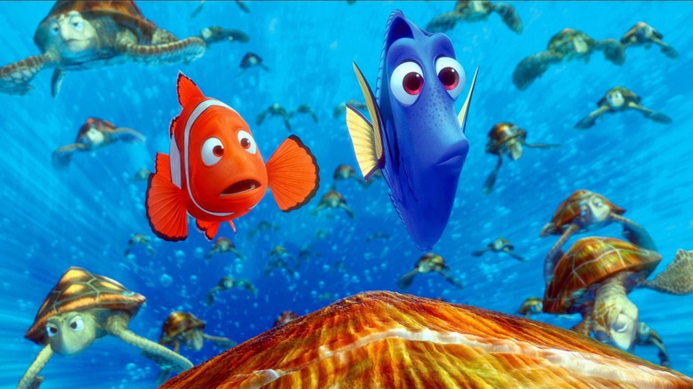 Nemo and Dory in Finding Nemo