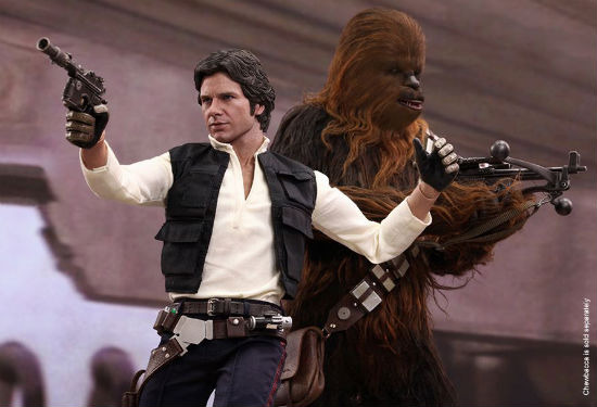Hot Toys Star Wars Han Solo Chewbacca