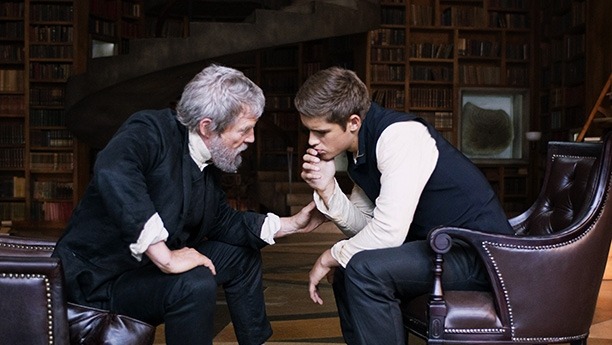 The Giver - Jeff Bridges and Brenton Thwaites (header)