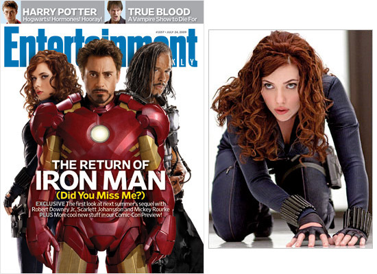 Iron Man 2 Entertainment Weekly Scarlett Johansson