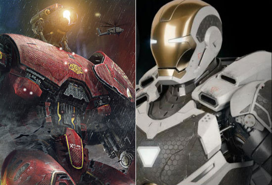 Pac Rim Iron Man armors