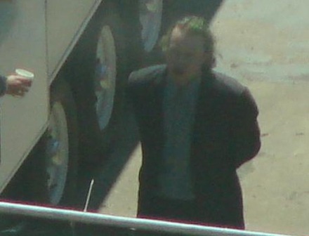 Heath Ledger as The Joker in The Dark Knight