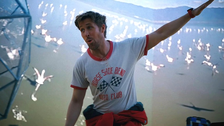 Ryland Grace van Ryan Gosling ziet er gelukkig uit in Project Hail Mary