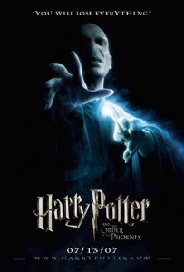 Harry Potter and The Order of The Pheonix Poster