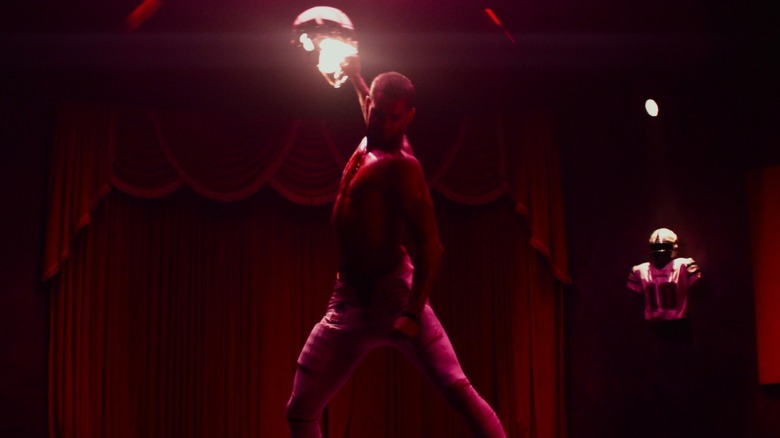 Tyriq Withers as Cameron Cade in a dreamlike scene in Him
