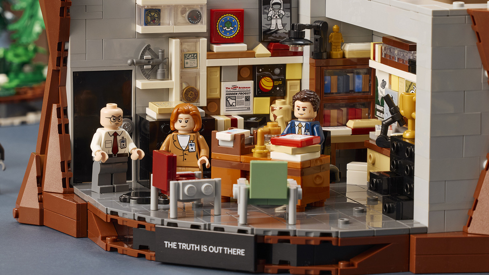LEGO slaví legendární sérii: První X-Files stavebnice přináší 1478 kostiček