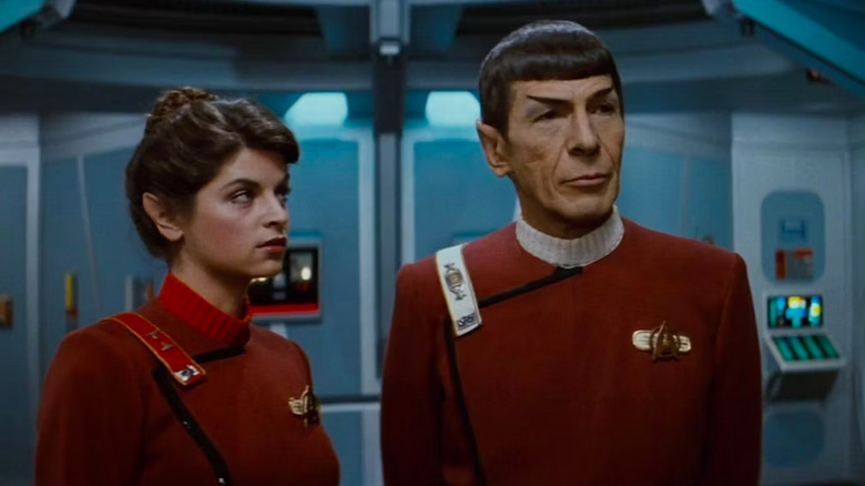 Star Trek II The Wrath of Khan Leonard Nimoy Kirstie Alley