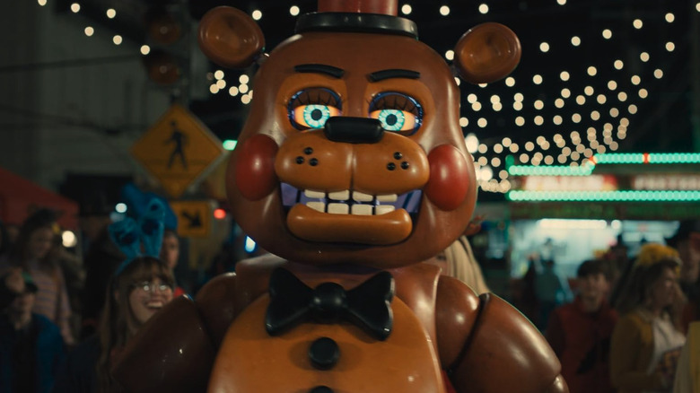 Freddy Fazbear at FazFest in Five Nights at Freddy's 2