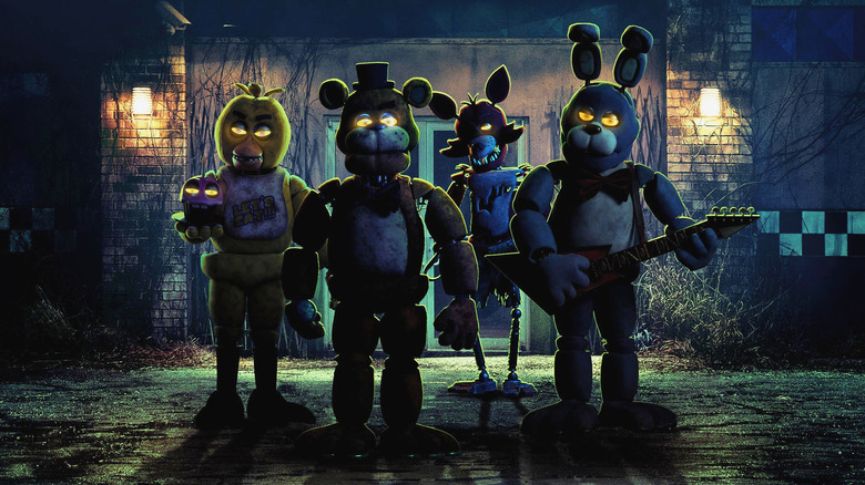 Five nights at Freddy's movie new posters#fnaf