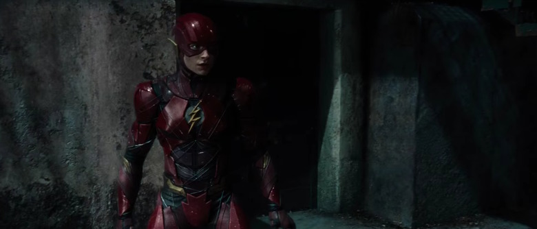 Flash Movie Villain / Ezra Miller as The Flash in Justice League