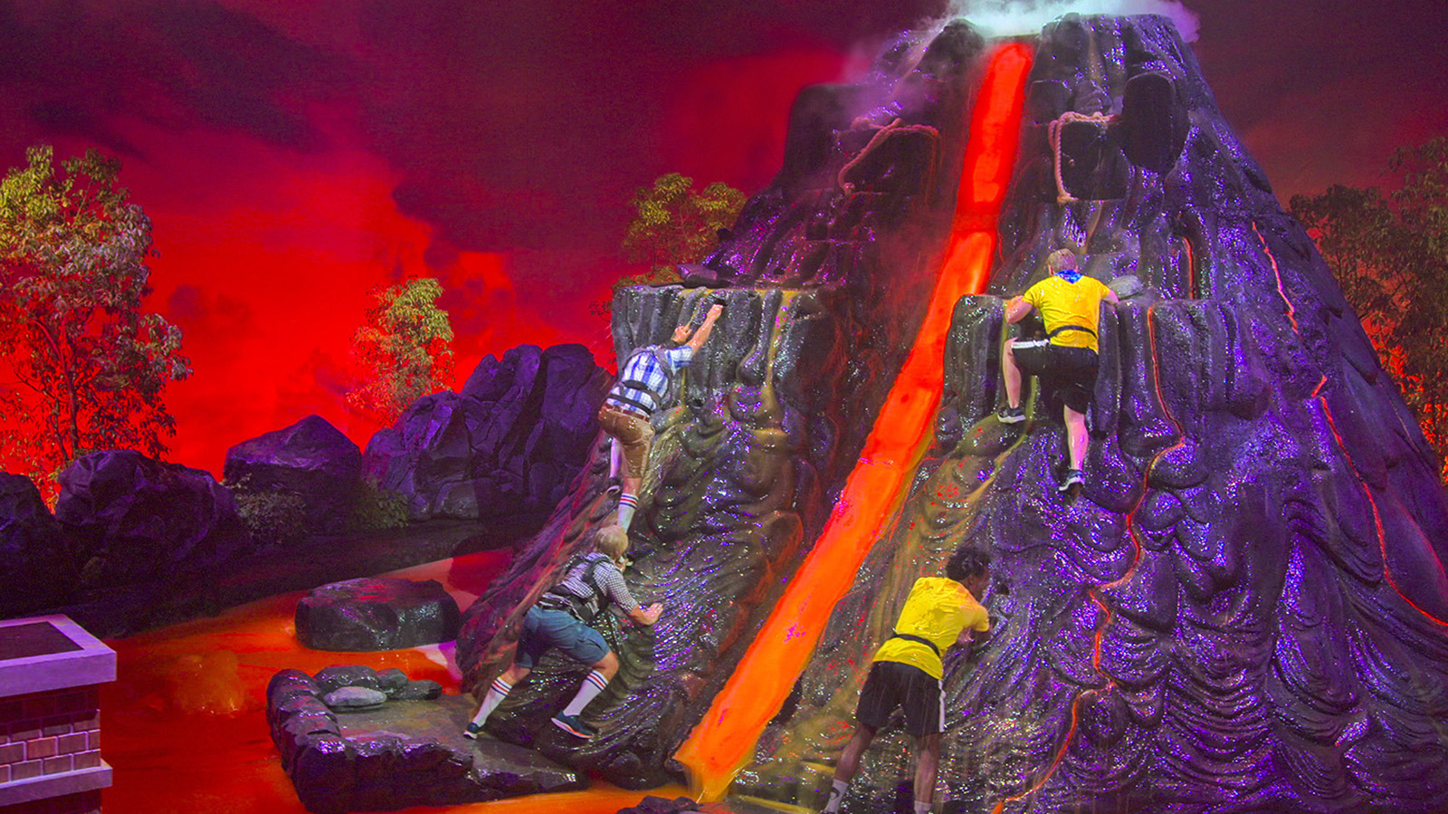 They Have A Volcano Now