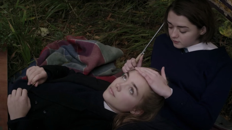 Florence Pugh Maisie Williams The Falling