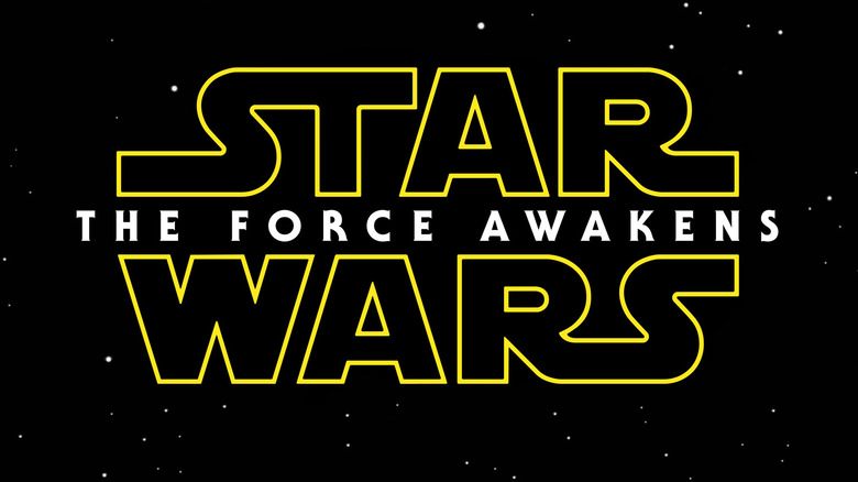 Star Wars The Force Awakens logo