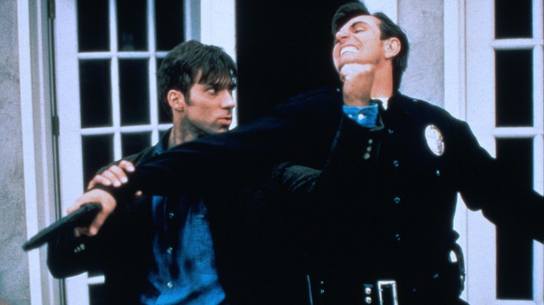 Alex (Gary Daniels) fights a cop in "Rage."