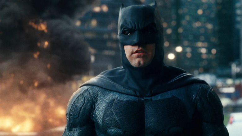 Ben Affleck as Batman in Batman v Superman: Dawn of Justice