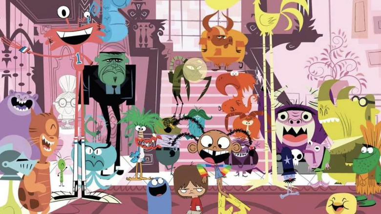 The cast of Foster's Home for Imaginary Friends