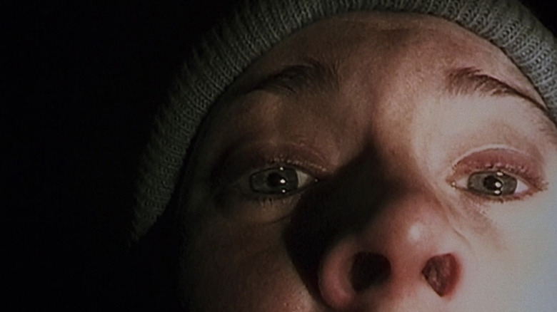 Heather Donahue snotty nose the blair witch project