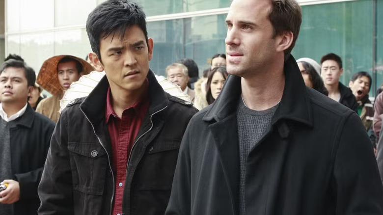 Mark en Demetri zij aan zij in FlashForward