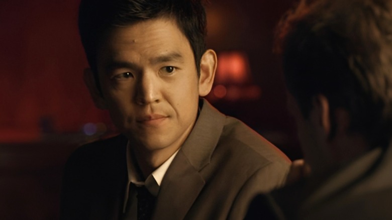 Demetri Noh looks gently at his FBI partner in FlashForward