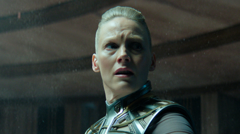 Eto Demerzel looking worried in Foundation season 3