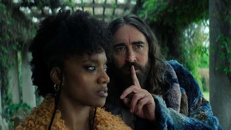 Song and Brother Day side by side in Foundation