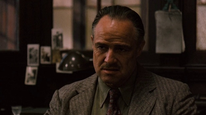 Marlon Brando in The Godfather
