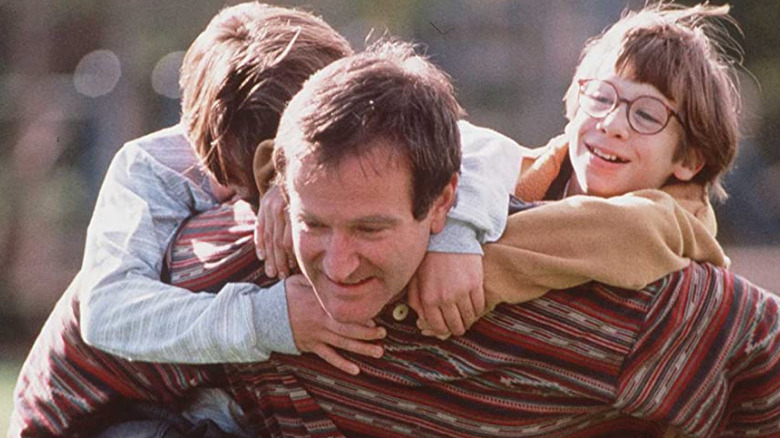 Robin Williams with kids in the movie Jack