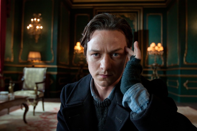 James McAvoy as Professor Charles Xavier in X-Men: First Class