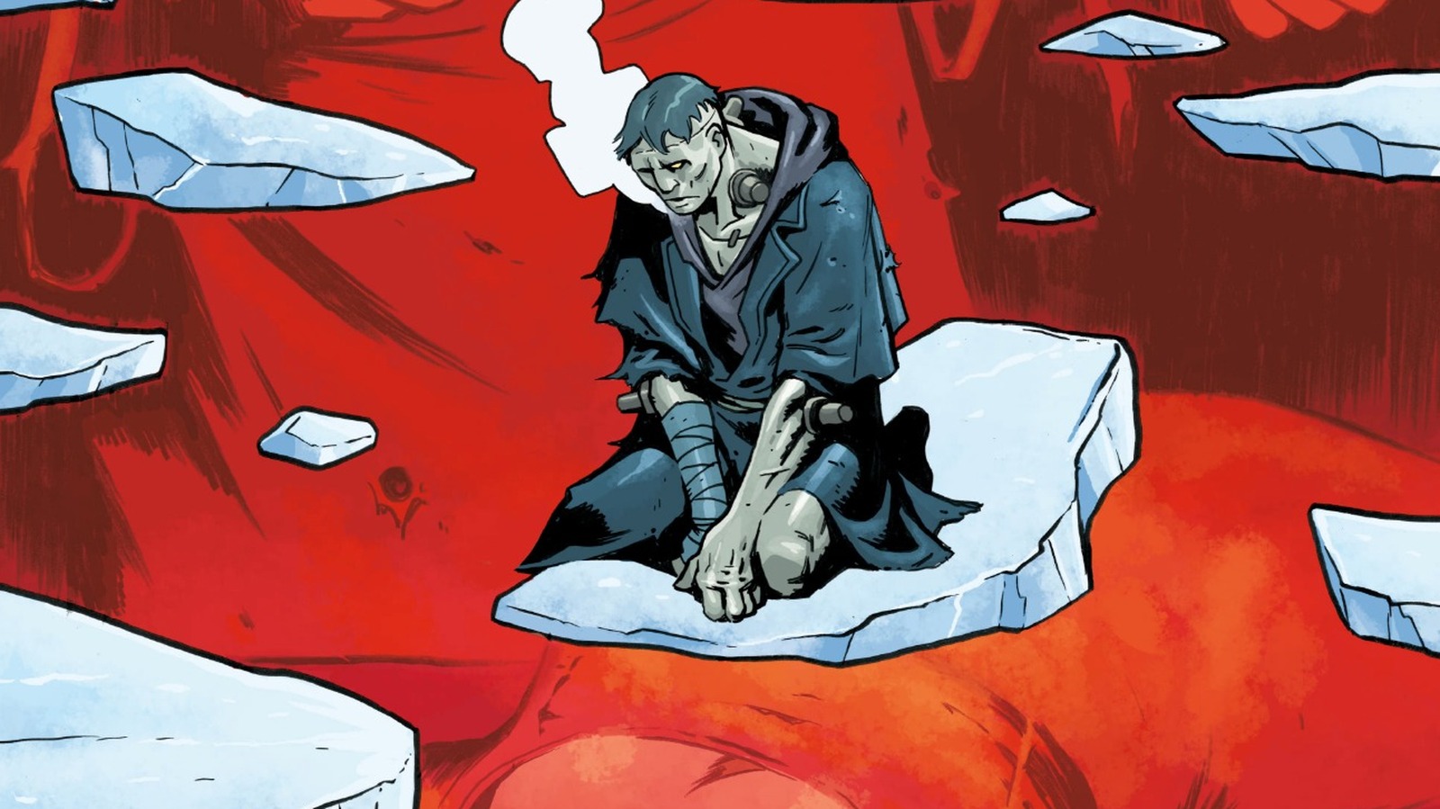 El monstruo de Frankenstein luchó una vez contra uno de los superhéroes más grandes de los cómics.